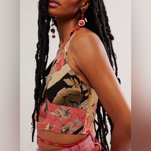 Free People Rae Halter Top - Picture 3 of 4